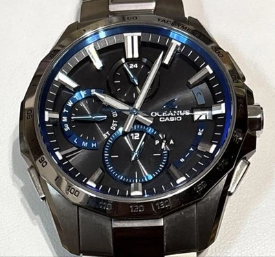 Радио солнечное CASIO OCEANUS Manta OCW-S4000D-1AJF с коробкой и дополнениями 2023 - Изображение 1 из 4