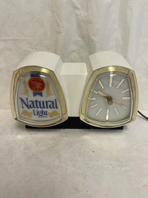 Reloj Letrero Publicitario Luz Natural Miller Cerveza Iluminado PROBADO FUNCIONA Foto 1 de 4