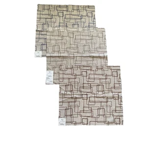 Grey Watkins Neutra Geometrischer Brokat Grobgewebe Proben 3 Farben 28"x27" - Bild 1 von 4