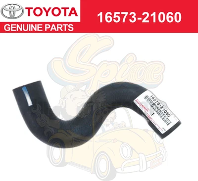 Genuine Toyota Yaris Rs , Std (2006-2018) Radiator Upper Hose 16573-21060 ! - Imagem 1 de 4