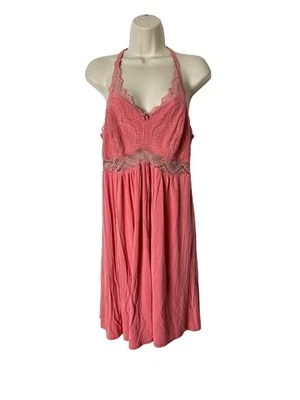 Soma扇贝花边睡眠化学短睡衣大号茶玫瑰粉红色内衣 — 第 1/4 张图片