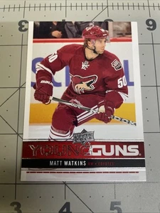 2012-13 Upper Deck Young Guns Matt Watkins  # 242 - Bild 1 von 1
