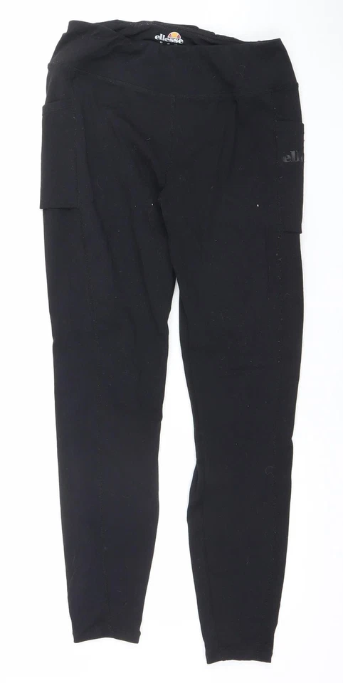 Ellesse Women Black Size 10 Leggings Stretch Athletic Trousers — 第 1/4 张图片