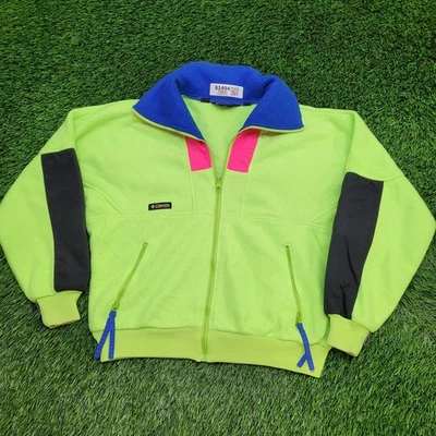 Vintage Columbia Fleece Jacket Womens Large 21x22 Wizbang - Image 1 of 4