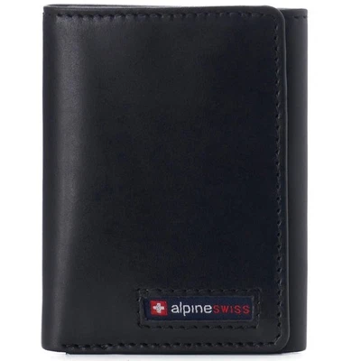 Men's Leon RFID Trifold Pocket Wallet – Genuine Leather Wallet for Men, Slim ... - Image 1 of 4
