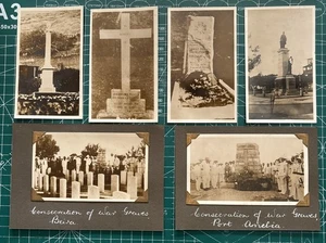 Original 1930s Photos Of War Graves And War Memorials In South Africa Ref#F - Imagen 1 de 8