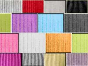 Minky Long Pile Grooved Fabrics Sold By The Yard - Picture 1 of 7