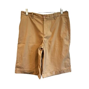 Pantalones Cortos Chinos Lauren Ralph Lauren Tostado Oscuro/Marrón con Puños Talla 6 - Imagen 1 de 10