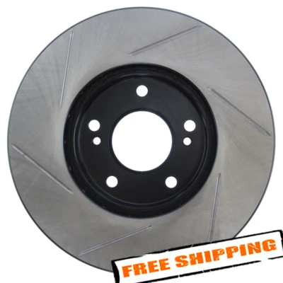 StopTech Sport Slotted 1-Piece Front Left Brake Rotor for 89-96 Nissan 300ZX — 第 1/4 张图片