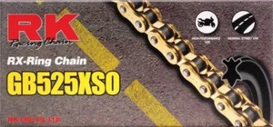 RK GB525XSO Motorcycle Motorbike XW-ring High Performance Chain Gold - Picture 1 of 1