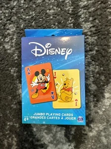 NEW Disney Jumbo Playing Cards - 54 Cards - Picture 1 of 3