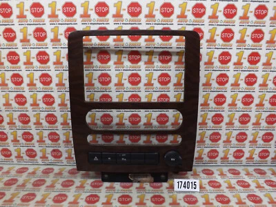 08 09 2008 2009 FORD TAURUS DASH RADIO CLIMATE TRIM BEZEL 5G13-74043C2 OEM - Image 1 of 4