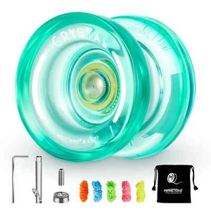 K2 PLUS CRYSTAL Yoyo Kids Responsive Yo-yo Beginner Dual Purpose Bearing Remover - Picture 1 of 12