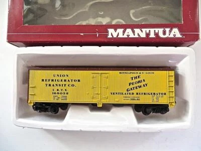 HO MANTUA Minneapolis & St Louis Union Ref. Transit Co Peoria Gateway Reefer - Image 1 of 4