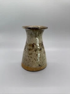 Studio Art Pottery Stoneware Vase, Signed Ron, 1979 - Picture 1 of 13