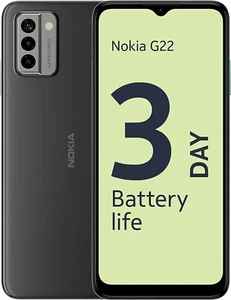 Nokia G22 Dual SIM - 64GB 4GB RAM - Meteor Grey / Gris - Unlocked - Brand New - Picture 1 of 8