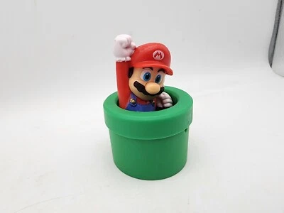 Figura de acción Warp Tube Mario 2022 3,25 pulgadas McDonalds Super Brothers Foto 1 de 4