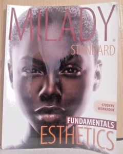 Milady Standard- Esthetics Fundamentals- Student Workbook - Paperback - Foto 1 di 4