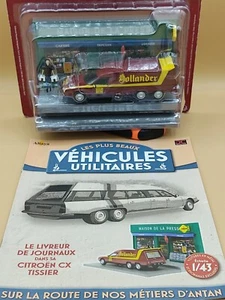 1/43 Citroën CX Tissier Hollander & Diorama "Le Livreur de Journaux" IXO Altaya - Imagen 1 de 2