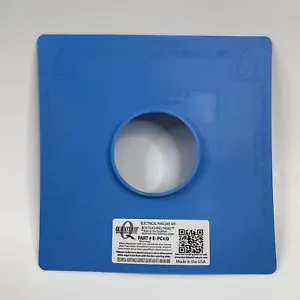 Quickflash E-PC 4/0 Flashing Panel, for Stucco & Lap Siding, Flat, Non-Metallic - Picture 1 of 5