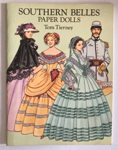 1993 Southern Belles Paper Dolls, Dover, Tom Tierney, unvollständig, teilweise geschnitten - Bild 1 von 11