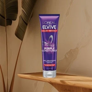 L’Oréal Paris Elvive Color Vibrancy Purple Conditioner Anti-Grasiness Grau - Bild 1 von 4