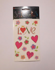 Mrs. Grossman's 1 Sheet Brand New in Package Turnowsky ~Blooming Love~ Stickers