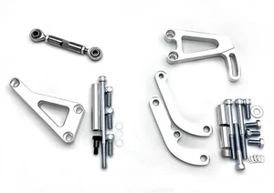 Soporte de alternador SB Chevy bomba larga dirección asistida 76-86 SBC 327 350 383 400 - Imagen 1 de 5
