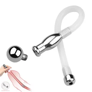 Tubo uretral extraíble de acero inoxidable pene uretra l estirador tapón dilatador - Imagen 1 de 8