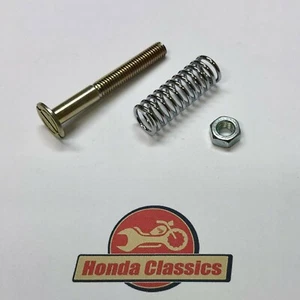 Honda CB400F Front Brake Caliper Adjusting Screw plus Spring and Nut - KIT087 - Picture 1 of 4