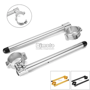 37mm Universal Motorcycle Fork Tube 22mm 7/8'' Clip-On Handlebar  - Bild 1 von 12