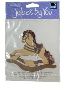 Rocking Horse~Dimensional Scrapbook Sticker Embellishment~Jolee's By You~VTG~New - Picture 1 of 2