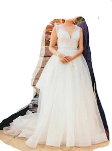 Designer Brautkleid Hochzeitskleid Maßgeschneidert  - Bild 1 von 5