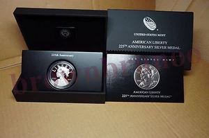 2017 P 225th Anniversary American Liberty Silver Medal Proof 1 oz 17XB - Picture 1 of 12