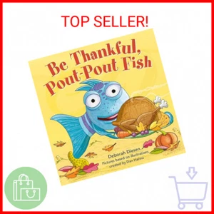 Be Thankful, Pout-Pout Fish (A Pout-Pout Fish Mini Adventure, 10) Board book – I - Imagen 1 de 1