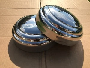 ERIBA PUCK BRAND NEW CONDITION HUB CAPS X 2 BACK BY DEMAND - Picture 1 of 7