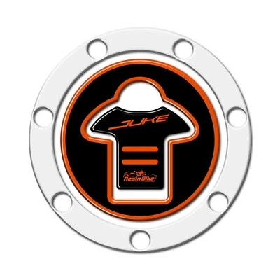 RESIN BIKE Adesivo 3d Protezione Tappo Serbatoio compatibile per moto KTM Duke 390 200 2022