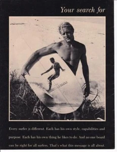 Rare 1968 Surfboards by Challenger 2 pg Ad/ Bruce Clelland - Picture 1 of 1