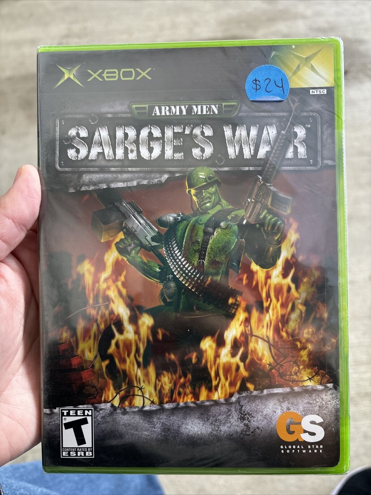 Army Men: Sarge's War (Microsoft Xbox, 2004)