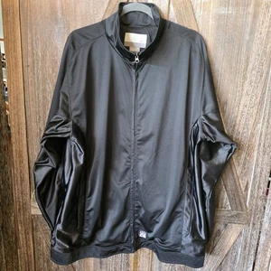 Chaqueta Nike Para Hombre XL Negra Cremallera Atlética Forrada Bolsillos Baloncesto Nike Hoop - Imagen 1 de 9