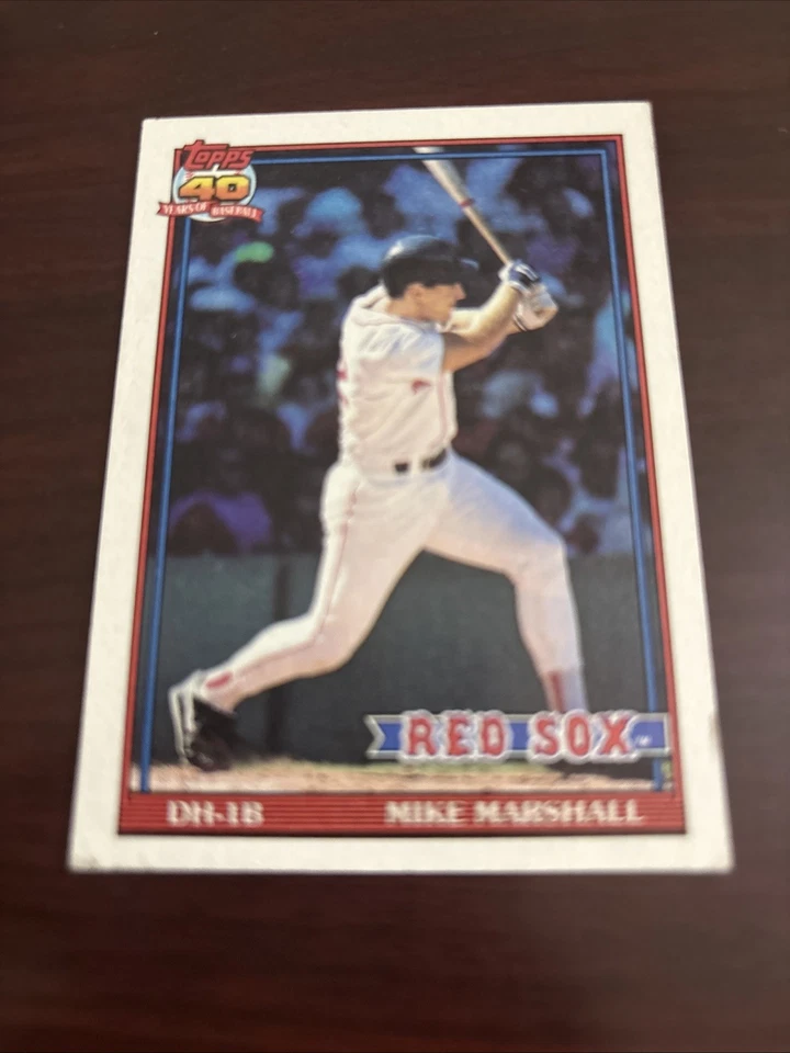 1991 Topps Mike Marshall Boston Red Sox #356 - Image 1 of 1