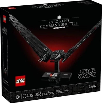 Lego Star Wars 75406 Kylo Ren's Command Shuttle 386 Pieces Ages 18+ - Image 1 of 4