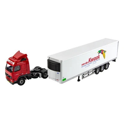 Corgi CC12419 Volvo FH Fridge Trailer Van der Kwaak 1:50 Diecast Model Truck - Image 1 of 4