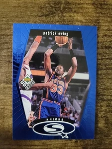1998-99 Upper Deck UD Choice Starquest Blue Patrick Ewing New York Knicks - Picture 1 of 2
