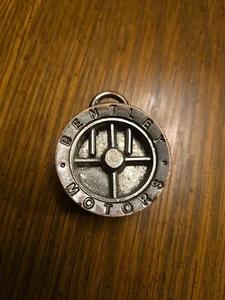 VINTAGE BENTLEY MOTORS KEYCHAIN. Rare - Picture 1 of 8