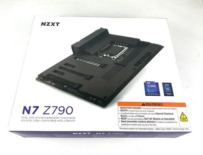 NZXT N7 Z790 LGA 1700 ATX Intel - Motherboard for 12th, 13th, & 14th Gen- Black - Image 1 of 4