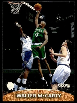 1999-00 Stadium Club Walter McCarty Boston Celtics #98 - Image 1 of 2