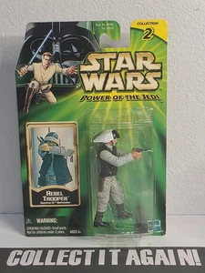 Star Wars 2000-2001 PotJ Rebel Trooper Tantive IV Defender .0200 c85-3 - Imagen 1 de 3