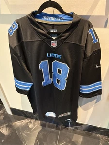 Detroit Lion Issac TesLaa Jeresy, stitched Black Size 3XL - Picture 1 of 10