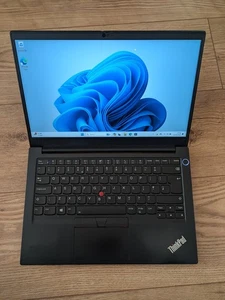 Lenovo ThinkPad E14 Gen 2 Core i7 1165G7 2.8GHz 8GB 256GB SSD 14.1" Laptop 845 - Picture 1 of 11